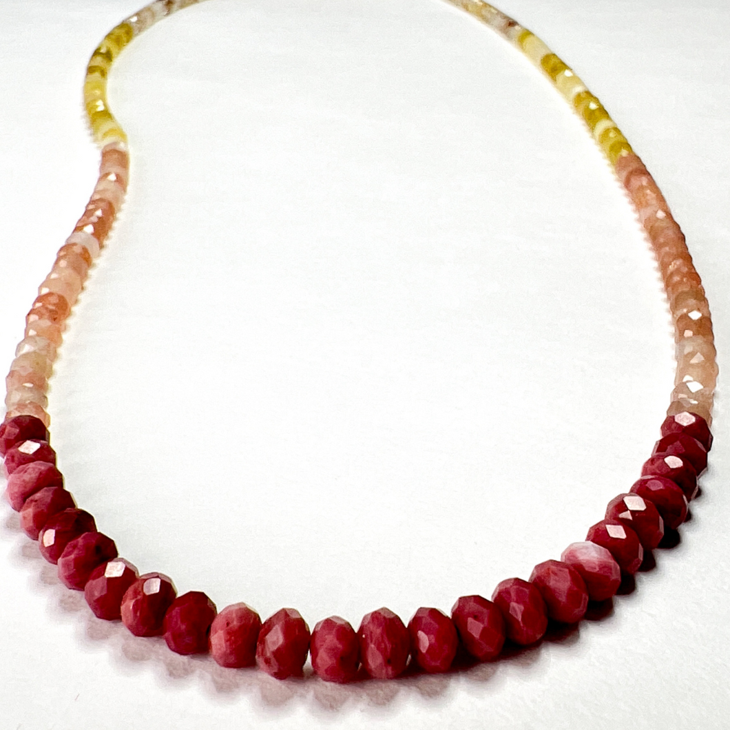 Bead Sunset Necklace
