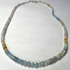 Bead Snowflakes Necklace - Sterling Silver