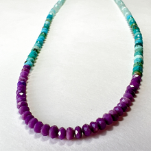 Load image into Gallery viewer, Bead Purple Rain Necklace
