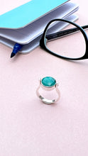 Load image into Gallery viewer, 2 in 1 Turquoise and Lapis Lazuli Ring
