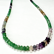 Load image into Gallery viewer, Bead Colourful Green Necklace
