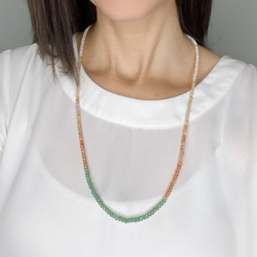 Bead My Elegant Green Necklace