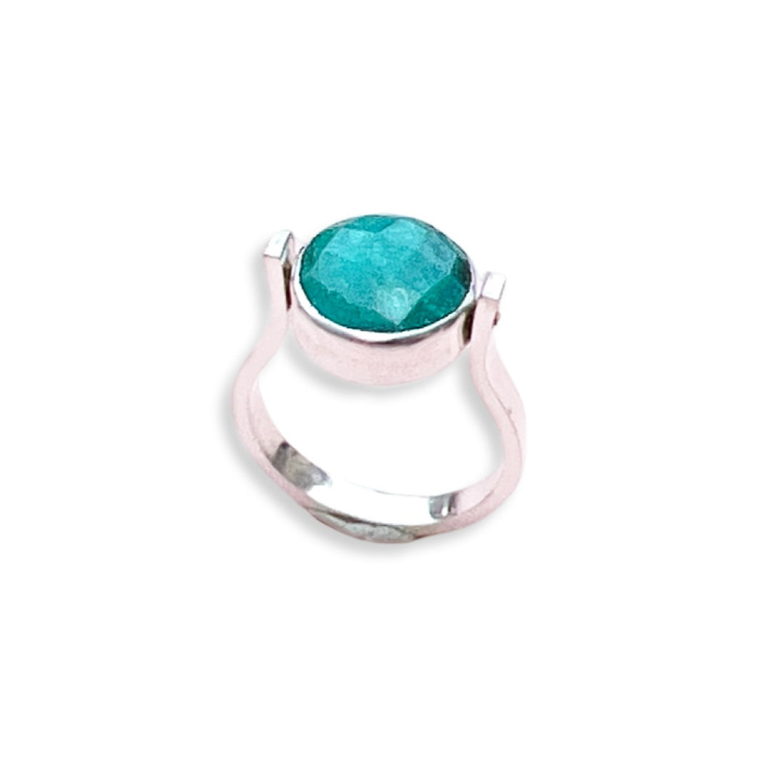 2 in 1 Turquoise and Lapis Lazuli Ring