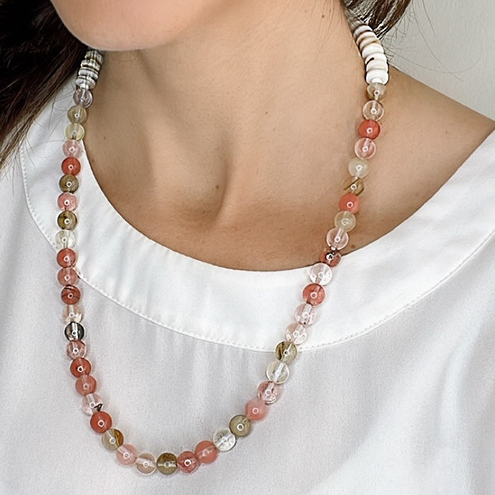 Bead Red Shades Necklace