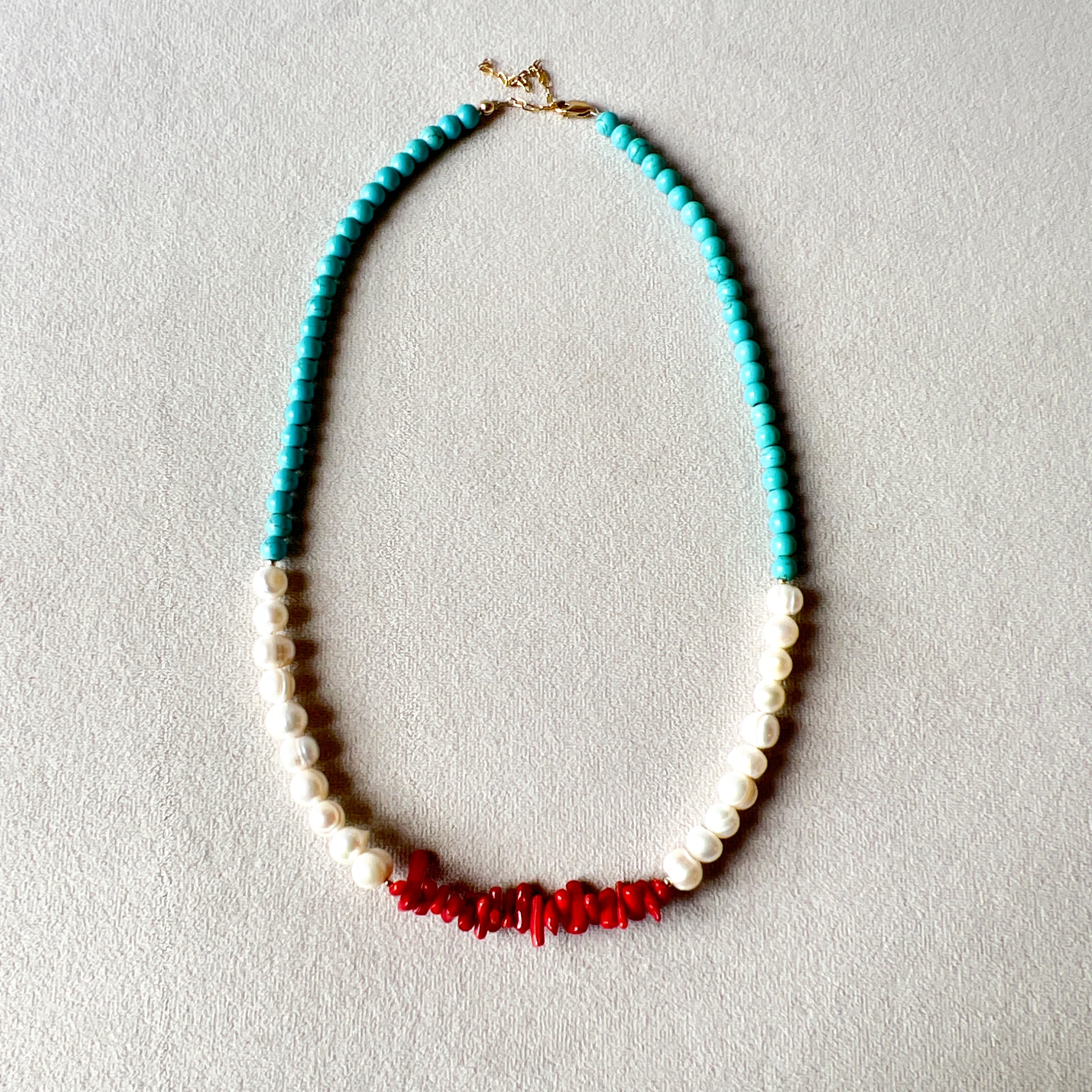 Bead Necklace - 14K Gold Filled