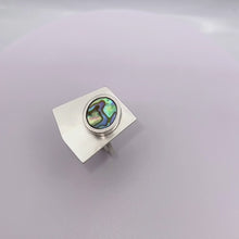 Load and play video in Gallery viewer, Geometric Abalone Ring
